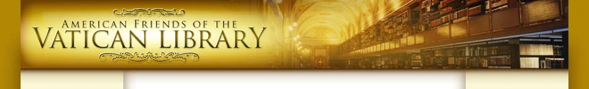 American Friends of the Vatican Library — historic header